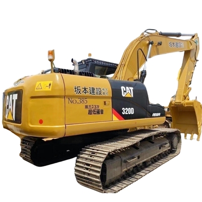 사용 된 CAT 320D 발굴기 건설 기계 크롤러 발굴기 일본 원본 90%