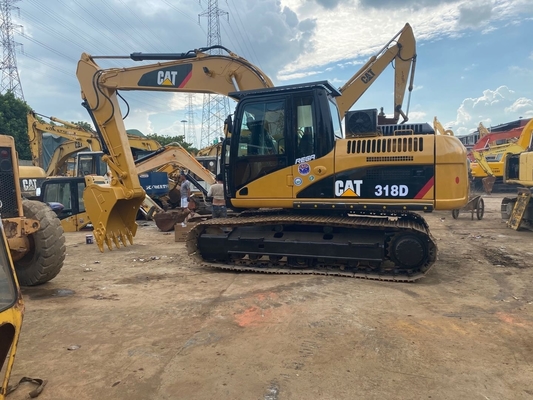 CAT 318D 부화기 사용된 거북이 318d 부화기 18톤 가동량