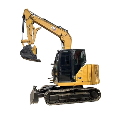 일본에서 사용 된 Caterpillar 307.5 미니 발굴기 낮은 시간 및 7500 KG 기계 무게