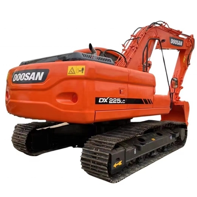 사용 된 일본 오리지널 페인트 발굴기 Doosan 25ton DX225LC 높은 운영 효율