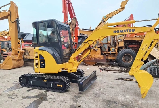 미니 디거 KOMATSU PC35 발굴기 중고용 저연료 및 일본 제조