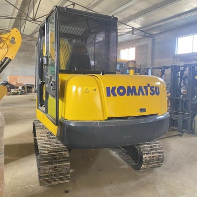 일본에서 사용 된 미니 디거 5.6TON KOMATSU PC56 크롤러 발굴기 저연료 소비
