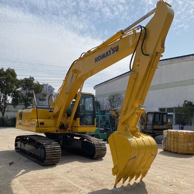 상하이 창고에서 20톤 파기기 105KW 수압 펌프로 사용되는 코마쓰 pc200 발굴기