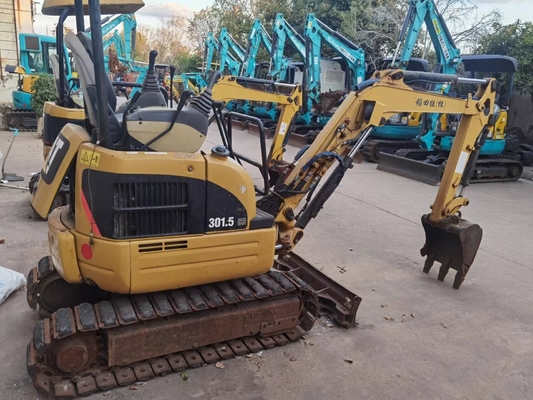 중고용 Caterpillar 301.5 미니 발굴기 소 작업 시간 좋은 상태 재고