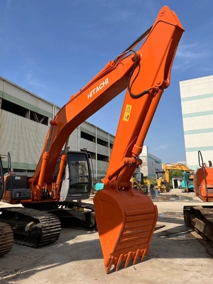 사용 된 히타치 EX200 Zaxis 120-6 ISUZU 엔진과 Vickers 수압 밸브가있는 발굴기