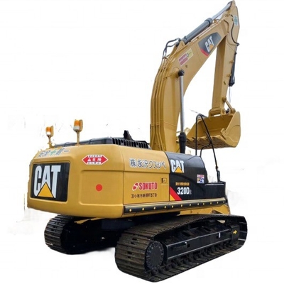 원본 일본 엔진 Caterpillar 320D2 Changjiang 수압 펌프와 함께 사용 된 발굴기