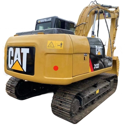 사용 된 디거 일본 오리지널 페인트 Caterpillar 312D 0-2000 작업 시간으로 발굴기