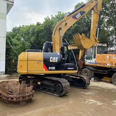 사용 된 디거 일본 오리지널 페인트 Caterpillar 312D 0-2000 작업 시간으로 발굴기