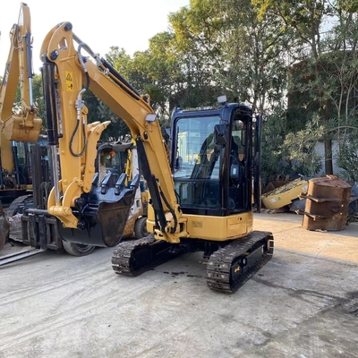 일본 오리지널 페인트 디젤 디젤 디거 3톤 사용 된 디거 머신 Caterpillar 303 2019 Liyuan