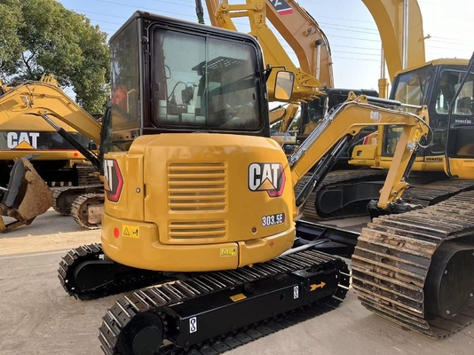 일본 오리지널 페인트 디젤 디젤 디거 3톤 사용 된 디거 머신 Caterpillar 303 2019 Liyuan