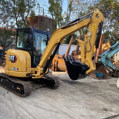 일본 오리지널 페인트 디젤 디젤 디거 3톤 사용 된 디거 머신 Caterpillar 303 2019 Liyuan