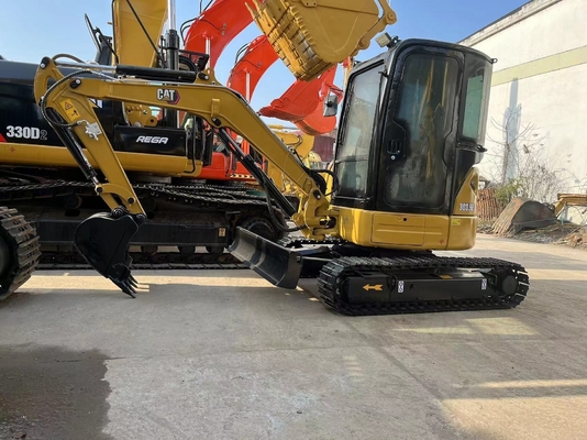 일본 오리지널 페인트 디젤 디젤 디거 3톤 사용 된 디거 머신 Caterpillar 303 2019 Liyuan