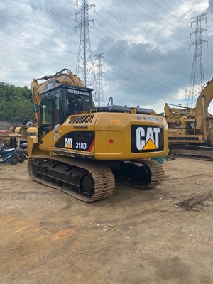 우수한 상태 사용 된 Caterpillar Excavator CAT 318D 낮은 작업 시간 0-2000