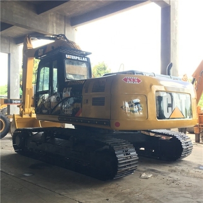 노란색 사용 된 Caterpillar Excavator 20ton 좋은 상태 중고 CAT 330D Excavator