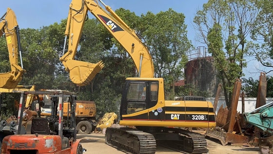 원본 발굴기 20 톤 CAT 320BL 사용 된 발굴기 112kW 전력 및 EPA / CE 인증