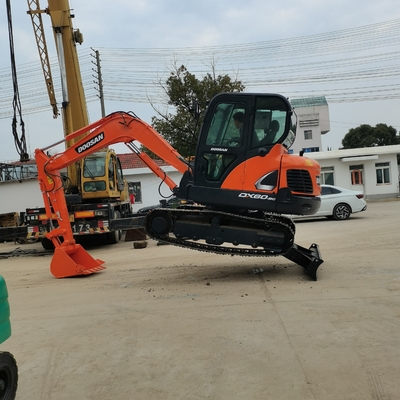 중공설비 도산 DX60 가용 굴착기