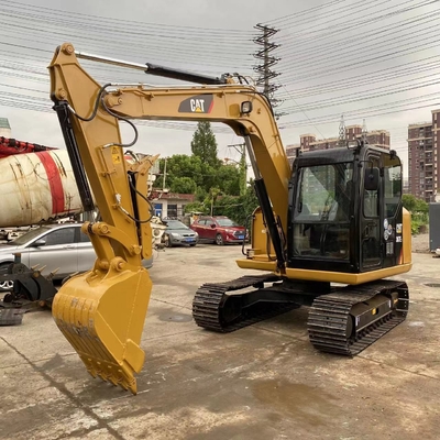 좋은 상태 사용 된 Caterpillar Excavator CAT 307E2 일본 엔진의 바퀴 발굴기