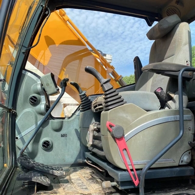 22000 KG 기계 무게 사용 된 현대 HX220 L 발굴기 125KW 수압으로 크롤러