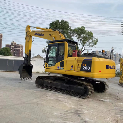 오리지널 KOMATSU PC200-8 초고용 20톤 크롤러 발굴기
