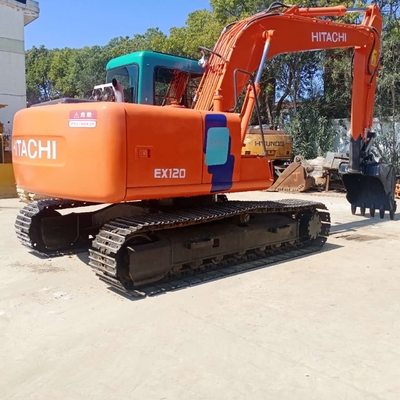 사용 된 히타치 EX120 크롤러 발굴기 1200 KG 기계 무게