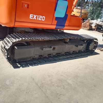 사용 된 히타치 EX120 크롤러 발굴기 1200 KG 기계 무게