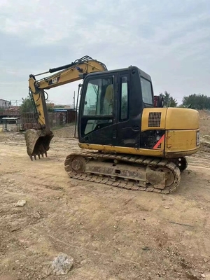 일본에서 사용 된 중량 장비 Cat307D 크롤러 발굴기 원본 페인트
