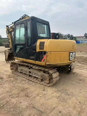 일본에서 사용 된 중량 장비 Cat307D 크롤러 발굴기 원본 페인트