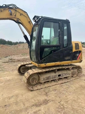 일본에서 사용 된 중량 장비 Cat307D 크롤러 발굴기 원본 페인트