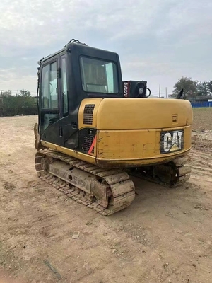 일본에서 사용 된 중량 장비 Cat307D 크롤러 발굴기 원본 페인트