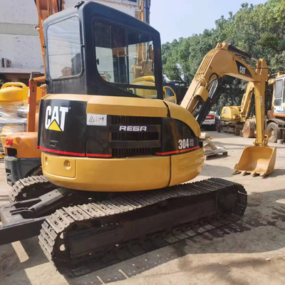 수압 크롤러 발굴기 사용 된 Cat 304SR 발굴기 이동형