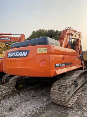 사용 된 발굴기 발굴기 DOOSAN DX300LC 큰 수압 크롤러 기계 무게 29300 KG