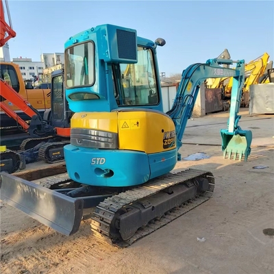 9.6kw 전력과 오리지널 수압 밸브와 함께 좋은 상태 Kubota U15 미니 발굴기