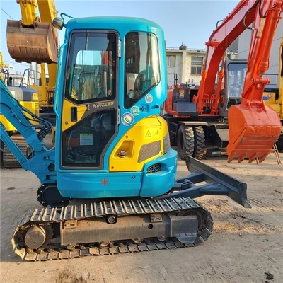 9.6kw 전력과 오리지널 수압 밸브와 함께 좋은 상태 Kubota U15 미니 발굴기