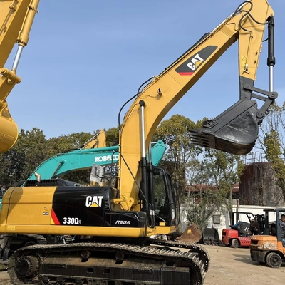 일본 사용 된 CAT 330D2 발굴기 및 공사 효율성을 위해 사용 된