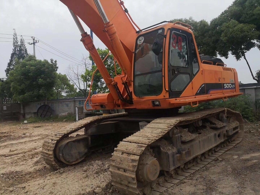 원본 페인트와 좋은 상태의 2021 사용 된 Doosan DX500LC 크롤러 발굴기