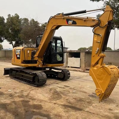 원본 색상으로 잘 유지 된 사용 된 Caterpillar CAT 308E 발굴기