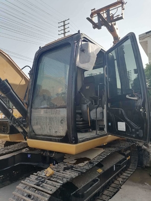 74.5kW 일본제 래터필러 바퀴 발굴기 사용된 카트 313D2GC 좋은 상태와 내구성