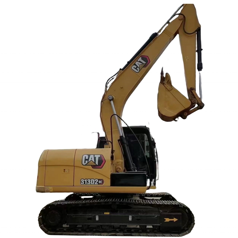 CAT 313D2GC 0.3M3 버킷 용량으로 일본에서 좋은 상태의 미니 발굴기