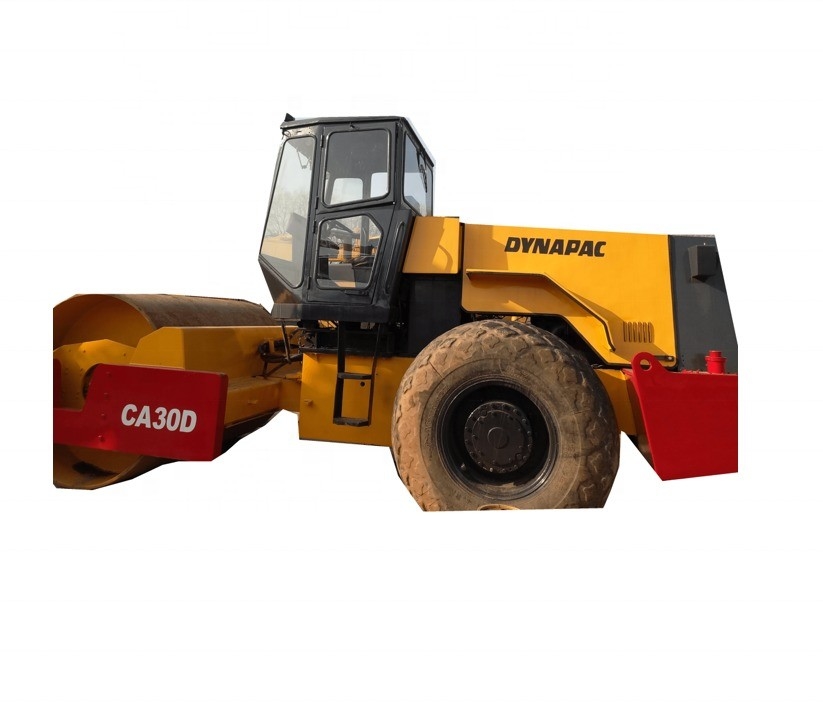 오리지널 스웨덴 디자인과 디젤 엔진으로 사용 된 CA30D Dynapac 단일 드럼 롤러