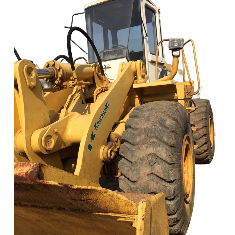 좋은 상태 오리지널 중고 카와사키 85Z 로더 20000 KG 기계 무게 178/kw