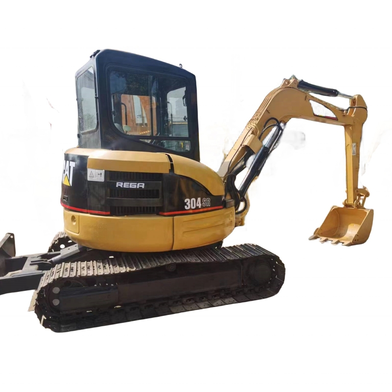 좋은 상태의 CAT 304SR 발굴기, 낮은 작업 시간 및 0.1m3 버킷 용량