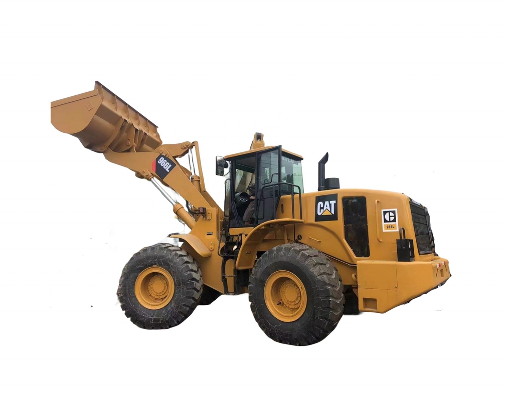 좋은 상태 CAT 966L 일본 엔진과 Liyuan 수압 펌프로 사용 된 바퀴 로더