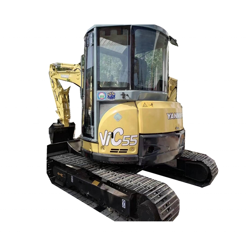 사용 된 Yanmar VIC55 Excavator와 Liyuan 수압 밸브 이동형 크롤러 발굴기