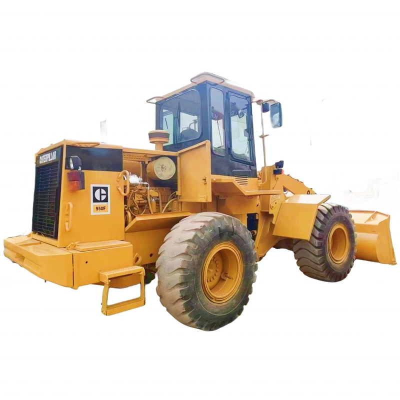 CAT 950F 원본 페인트와 낮은 작업 시간을 가진 좋은 상태의 중고 로더
