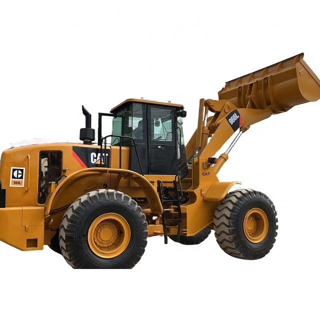 CAT 996L 중고용 대형 전면 로더 CAT 966H 화물 취급용 건설 기계
