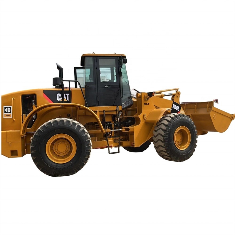 앞 로더 트랙터 일본 오리지널 Cat 966L 사용 된 바퀴 로더와 165kw