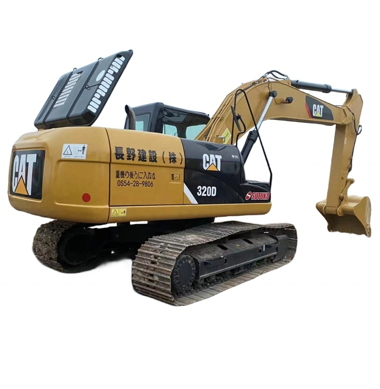 20톤 사용 된 CAT 320D 발굴기 EPA 엔진과 원본 페인트 GDI Caterpillar 320D