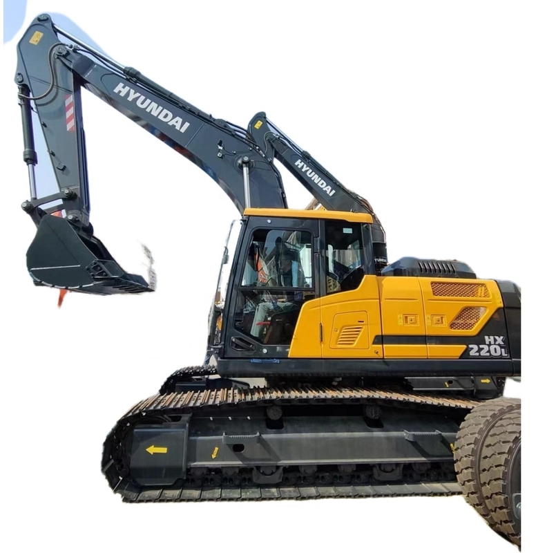 원본 페인트 HX220L 하이?? 다이 발굴기 EPA 엔진과 1.2M3 버킷 용량