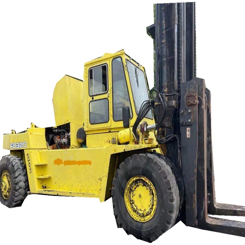 사용 된 30TON 중량 포크리프트 코마쓰 FD320 중고 일본 원본