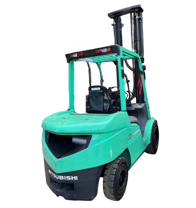 122mm 포크 너비 미쓰비시 FD35 3.5TON 중고 디젤 엔진 팔렛 리프팅 트럭